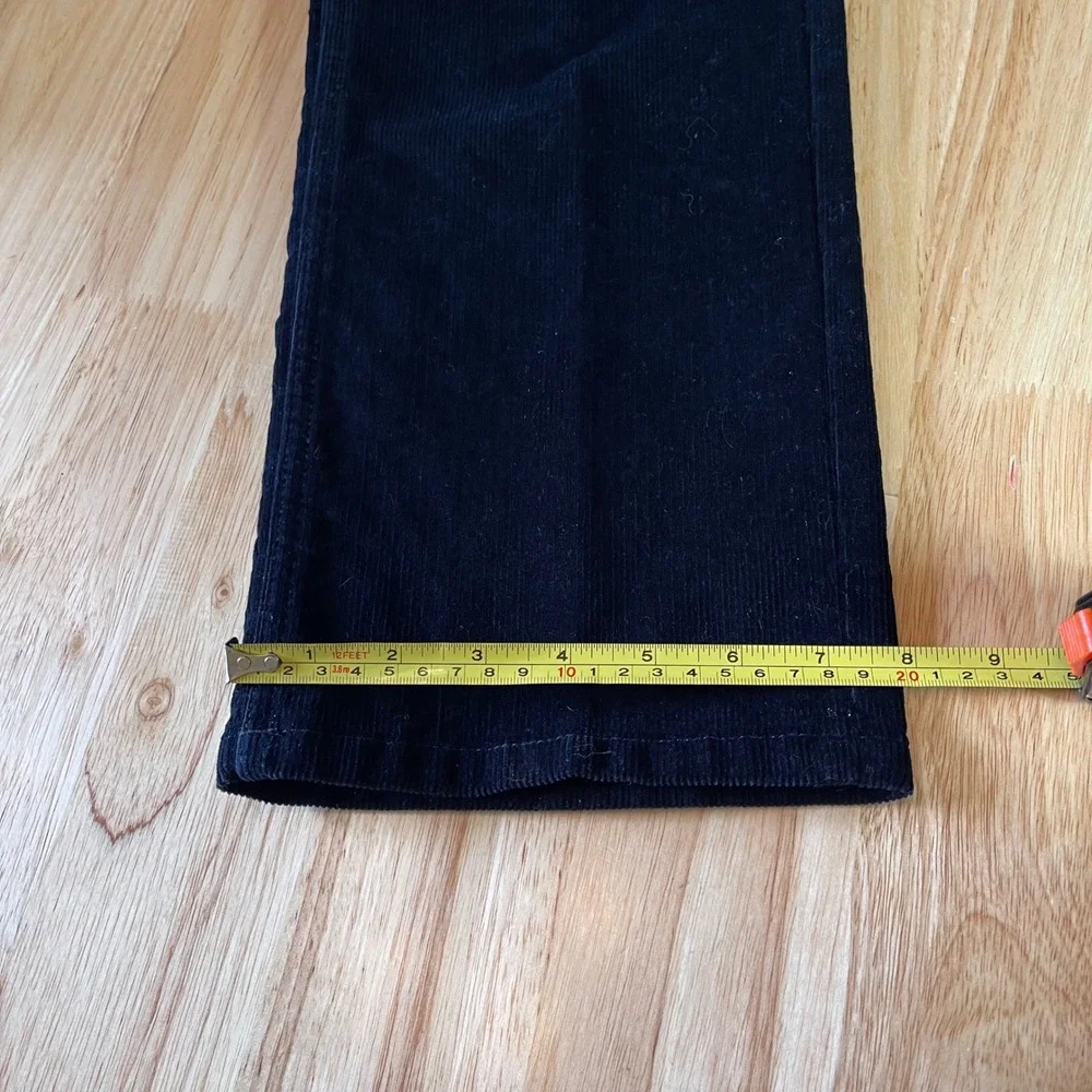 Banana Republic Aiden Pants Mens 34x30 Navy Blue Corduroy Slim Fit Stretch Chino